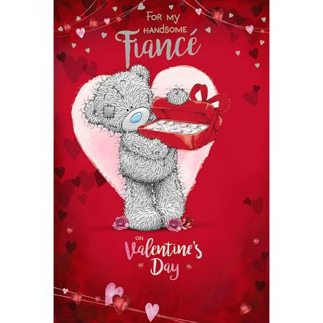 Fiance Bear With Chocolates Me to You Bear Valentine's Day Card £3.59